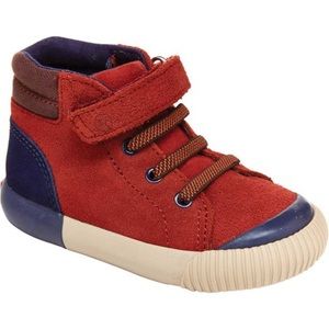 Stride Rite SR Dune Sneaker Clay Canvas/Suede 4.5w